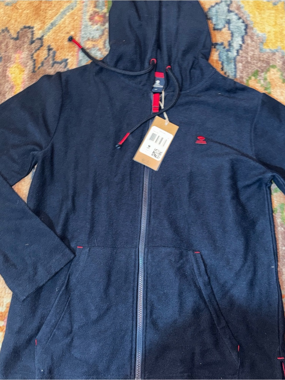 Mousqueton zip up jacket